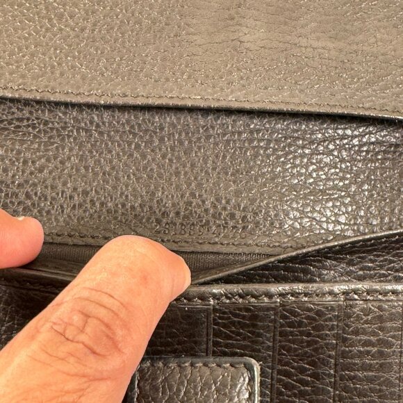 Gucci GG Denim Continental Wallet in NWOT Condition MINT MINT - Picture 13 of 15